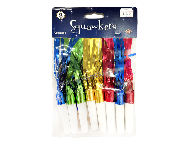 Colorful Fringed Squawkers